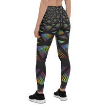 Load image into Gallery viewer, FA Star Spectrum Fractal Leggings