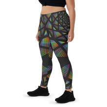 Load image into Gallery viewer, FA Star Spectrum Fractal Leggings