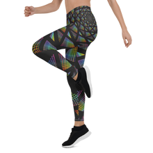 Load image into Gallery viewer, FA Star Spectrum Fractal Leggings